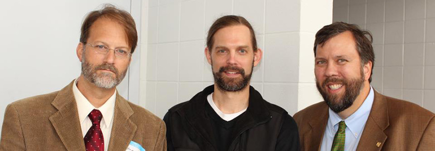 Three instructor of music