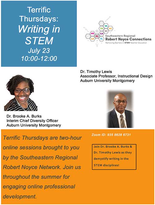 Terrific Thursdays: Writing in STEM