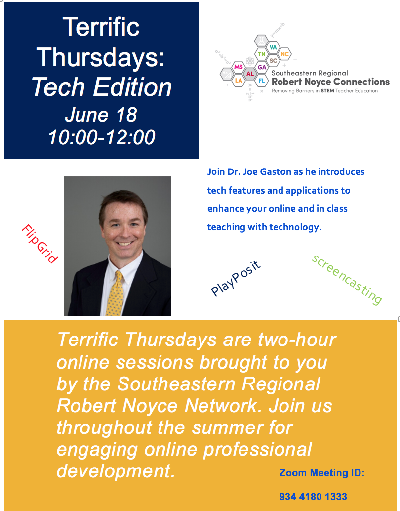 Terrific Thursdays Tech Edition