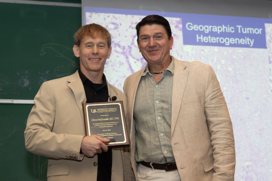 summer research keynote speaker with chair