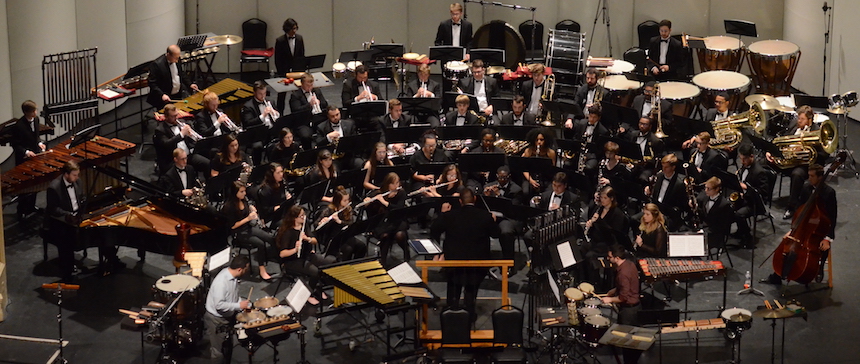 University concert band