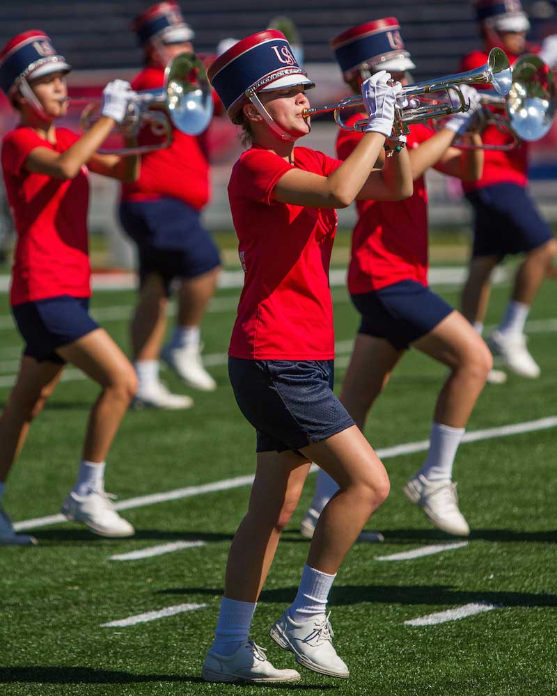 Marching Band Practice