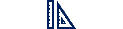 Icon depicting measuring tools