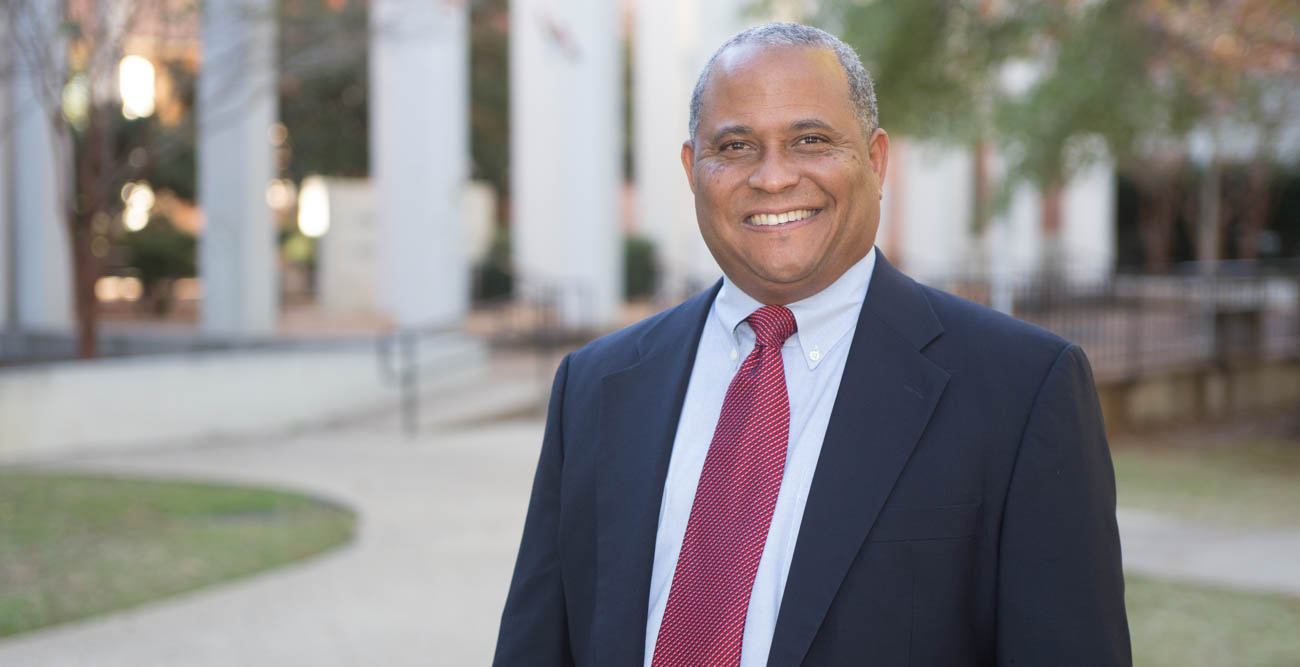 Dr. Kern Jackson is an assistant professor of English and the director of USA's African-American Studies Program. data-lightbox='featured'