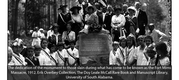 Fort Mims Massacre Dedication