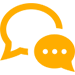Icon for chatting.