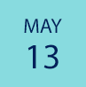 May 13
