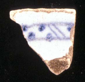 Sample 100 FBL1 Normandy Blue on White, Rim H 1MB32 Sample 100 FBL1 Normandy Blue on White, Rim H 1MB32