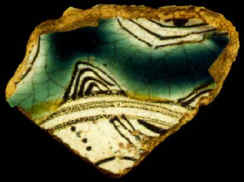 Sample 186 MM Puebla Polychrome, Green Variety 1MB94 Sample 186 MM Puebla Polychrome, Green Variety 1MB94