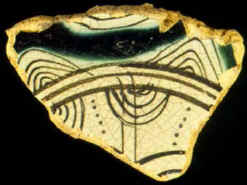 Sample 188 MM Puebla Polychrome, Green Variety 1MB94 Sample 188 MM Puebla Polychrome, Green Variety 1MB94