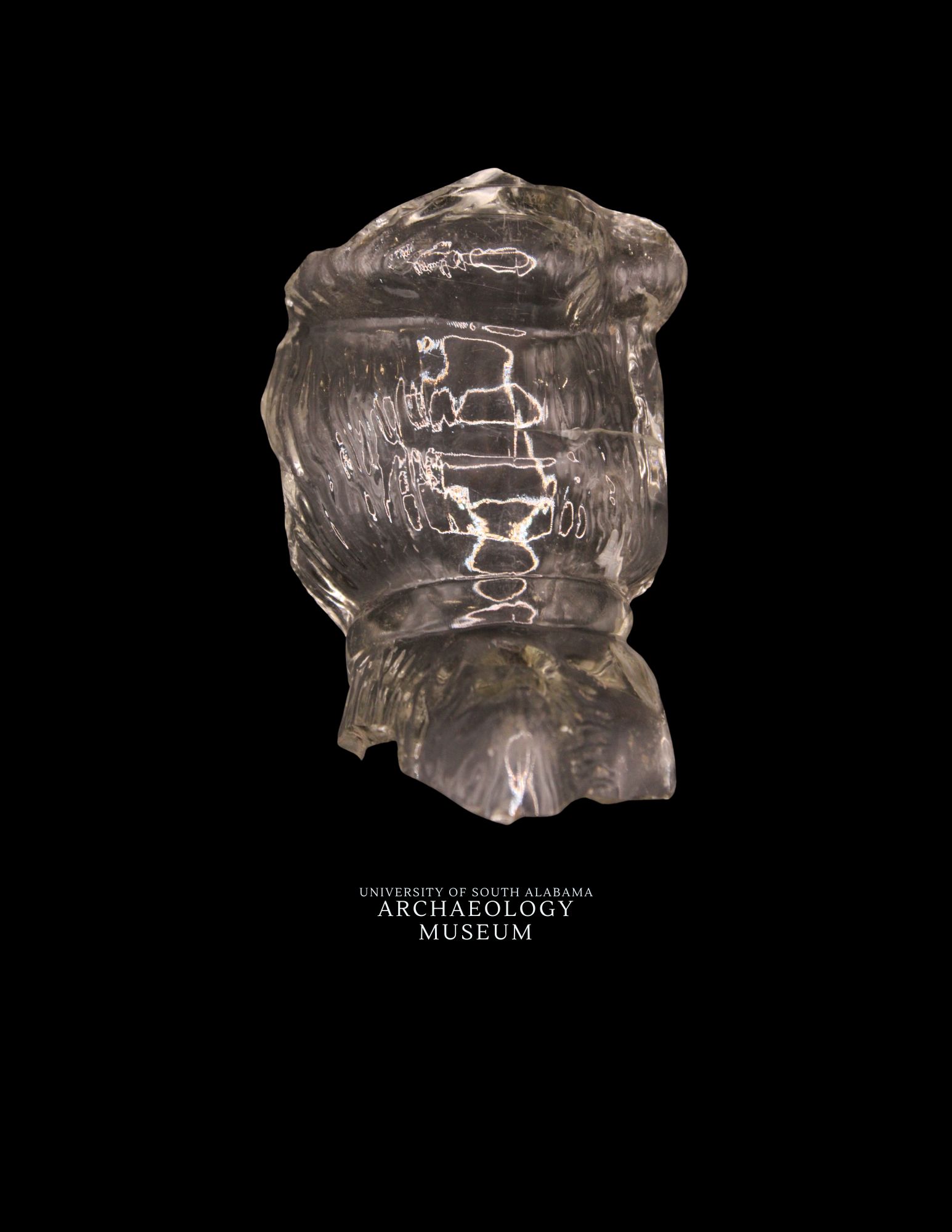 Peter Lee House Clear Molded Glass