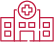 Icon of health building.